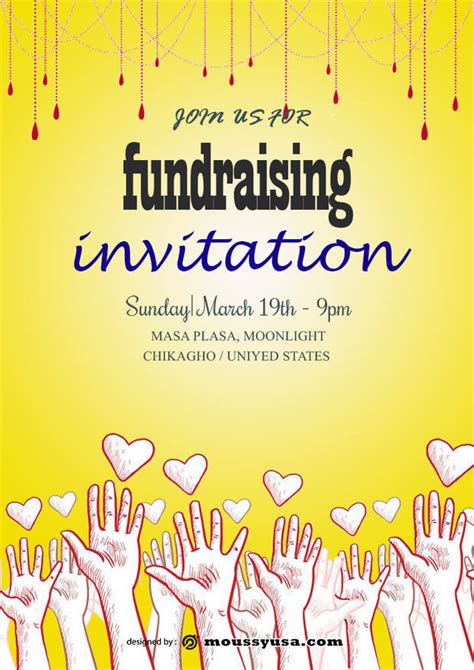 Charity Event Invitation Template