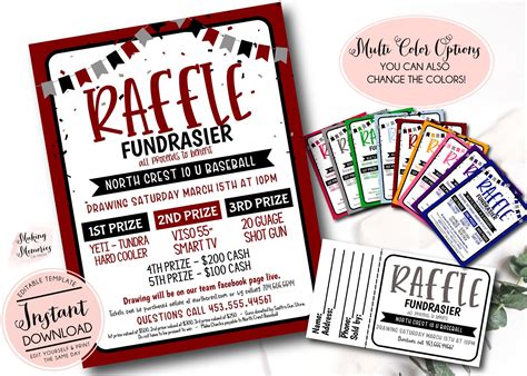 Charity Raffle Tickets