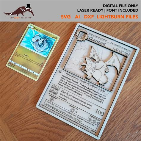 Charizard Pokémon Card Template