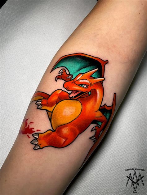 Charizard Tattoo Art