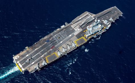 Charles De Gaulle Aircraft Carrier Flight Deck