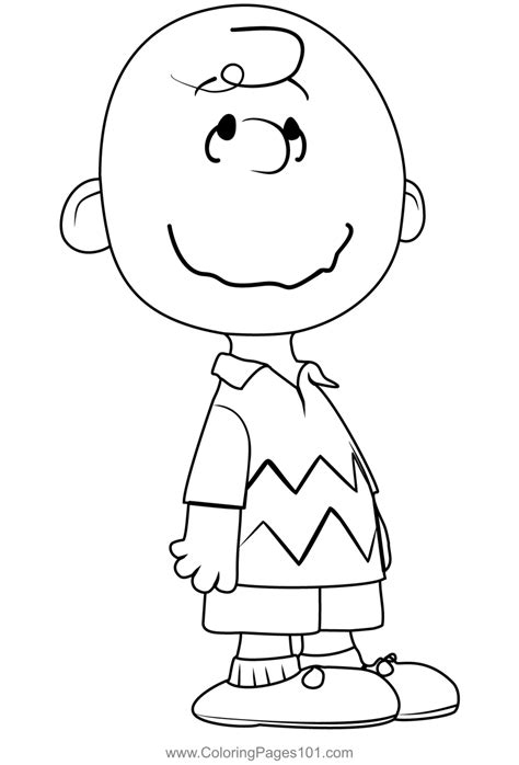 Charlie Brown Characters Coloring Pages