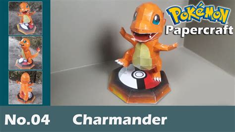 Charmander Paper Craft