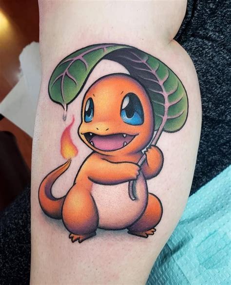 Charmander Tattoo Art