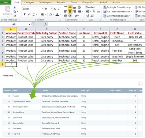 Importing and Exporting Data on a Chart Sheet