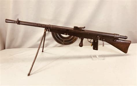 The Chauchat, a French light machine gun used during World War I