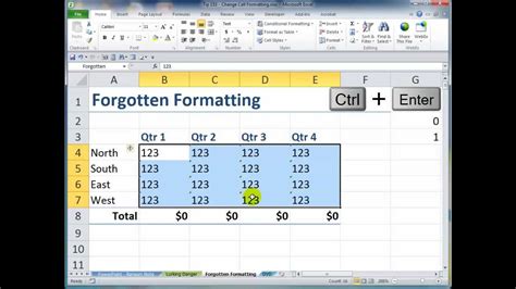 Check Cell Formatting