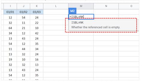 Checking if a cell is not blank in Google Sheets