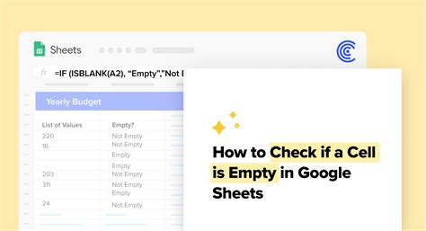 A screenshot of a formula that checks for empty cells