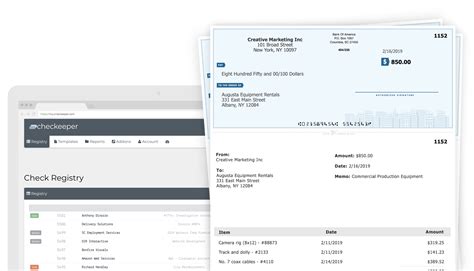 Harland Clarke Check Printing Software Example