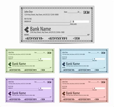 Harland Clarke Check Printing Template Example