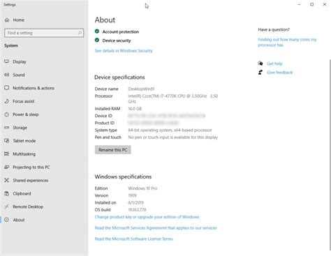 Checking system settings in Excel