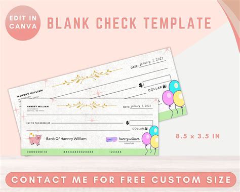 Benefits of check template