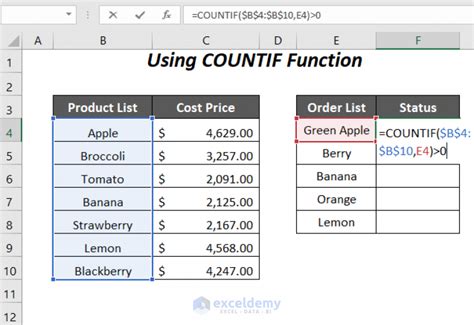 Checking value exists in Excel