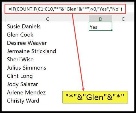 Excel Formula for Checking Value in Range