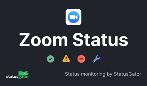 Check Zoom Status