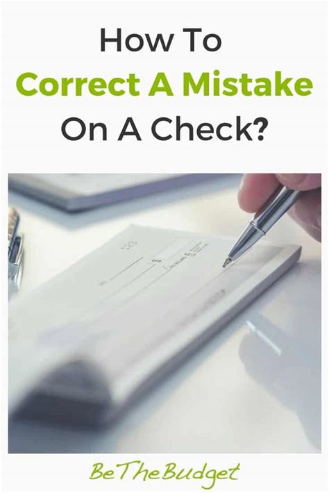 Checkbook Ledger Mistakes Image 9