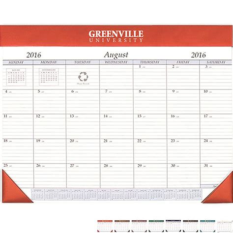 Checkbook Size Calendar Printables