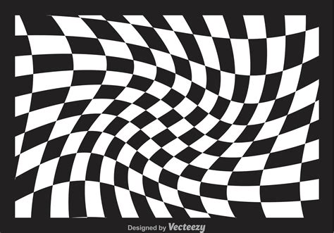 A checkerboard pattern used in an art project