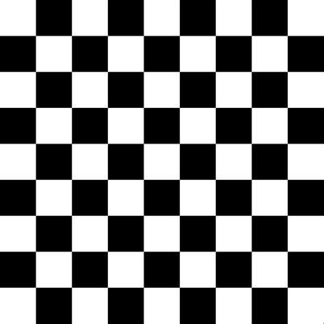 A checkerboard pattern used in an educational setting