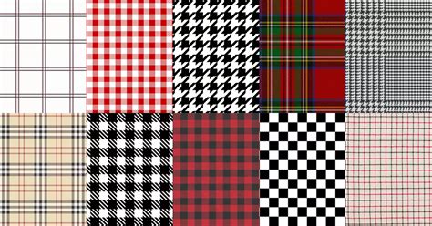 A variation of the checkerboard pattern with different sizes of squares