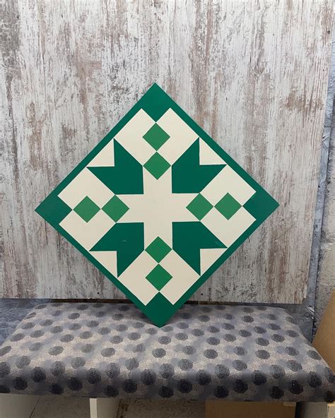 A variation of the checkerboard pattern with different colors and shapes