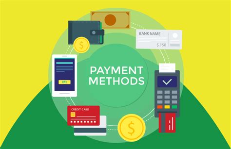 Checking account payment methods