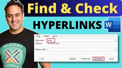 Checking Hyperlinks in Excel