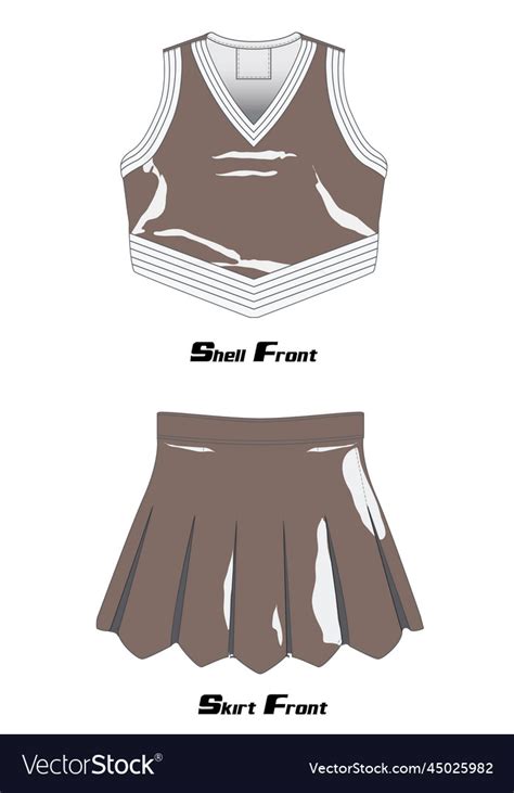 All Star Cheer Uniform Template