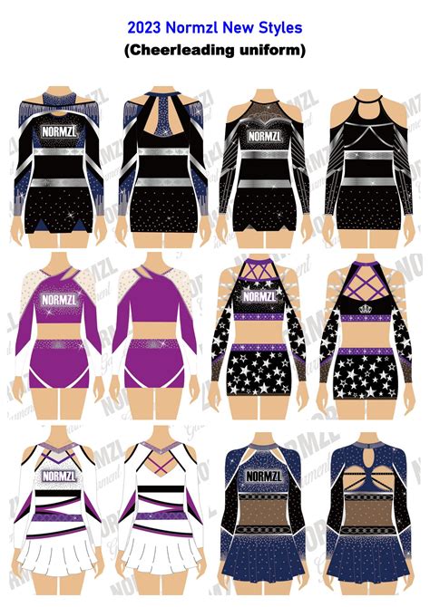 Cheer Uniform Template After Sales