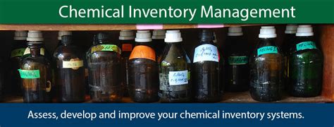 Chemical Inventory Management Training