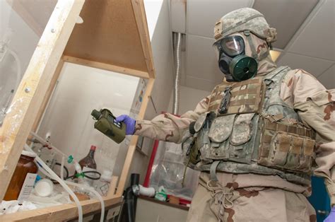 Chemical Officer Equipment