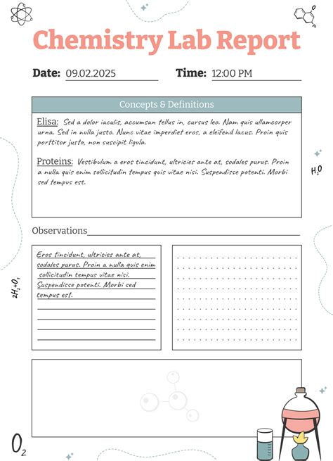 Chemistry Lab Template