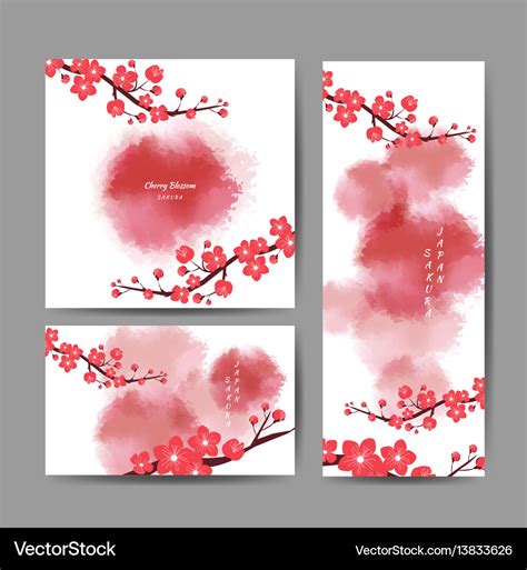 Cherry Blossom Greeting Card