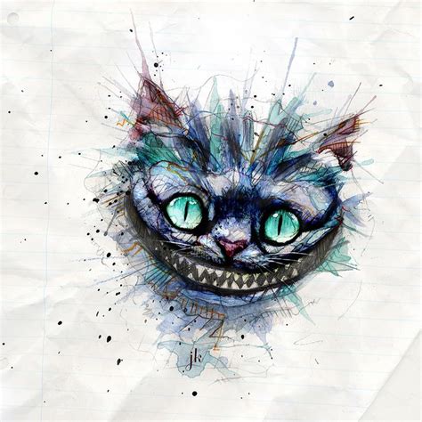 Cheshire Cat inking