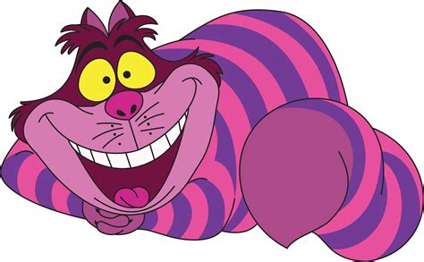 Cheshire Cat smile illustration