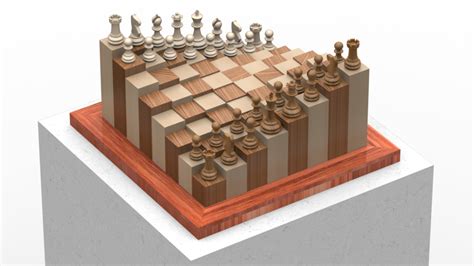 Chess board 3D printing