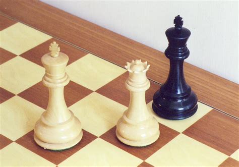 A diagram showcasing a checkmated king, highlighting the ultimate goal of the game.