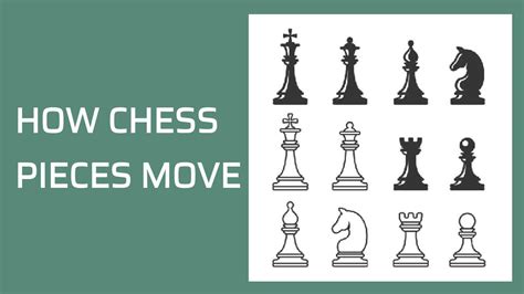 Chess piece moves diagram