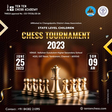 A photo of a chess tournament, highlighting the competitive aspect of the game and the opportunities to test your skills.