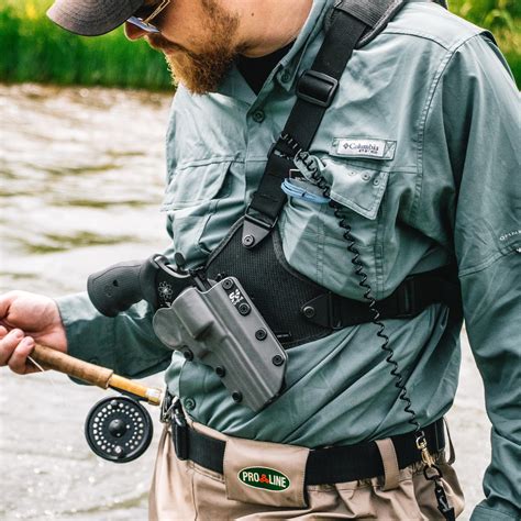 Chest Holster for Fishing