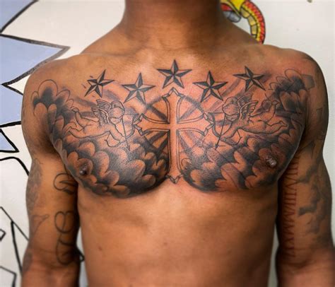 Chest Tattoo Design 10