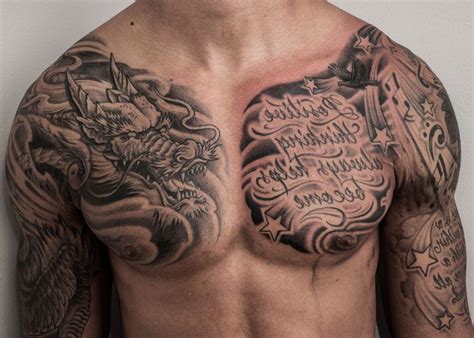 Chest tattoo aftercare for men