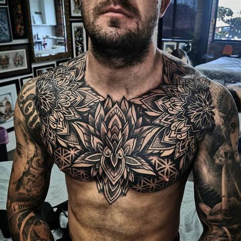 Unique chest tattoo designs