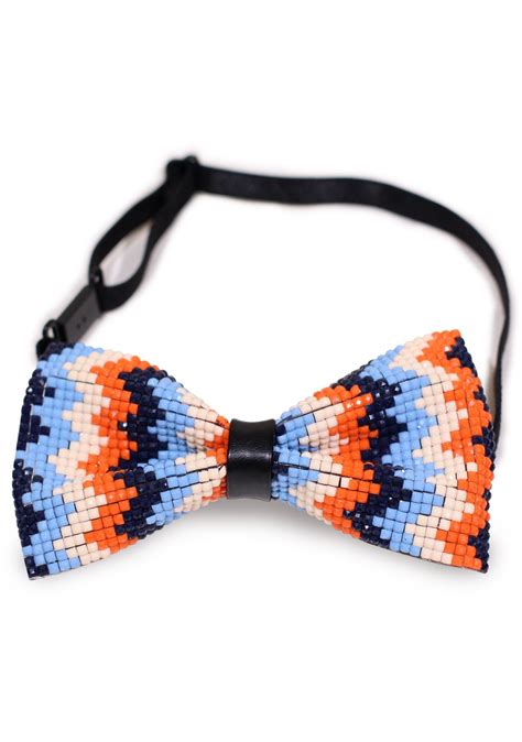 Chevron bow tie template design