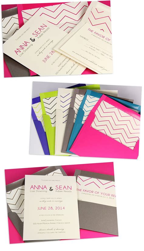 Chevron Envelope Liners