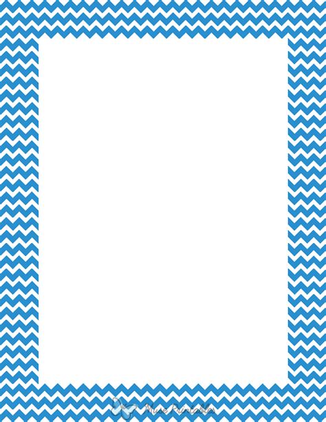 Chevron page border