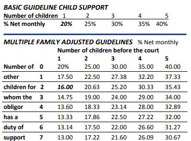 Child Support Guidelines