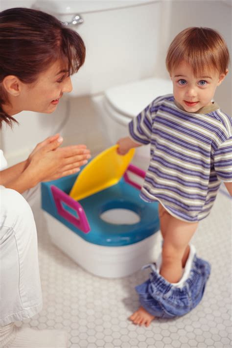 Child Using Potty