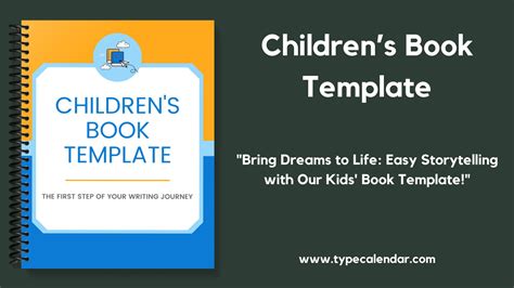 Children's Book Template